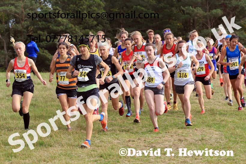 Senior womens 2022 NEHL Druridge Bay, Northumberland, Sunday, October 9th. Photo: David T. Hewitson/Sports for All Pics